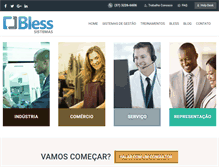 Tablet Screenshot of blesssistemas.com.br
